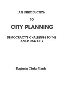 Introduction to City Planning