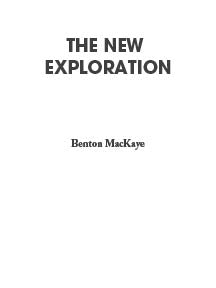 The New Exploration